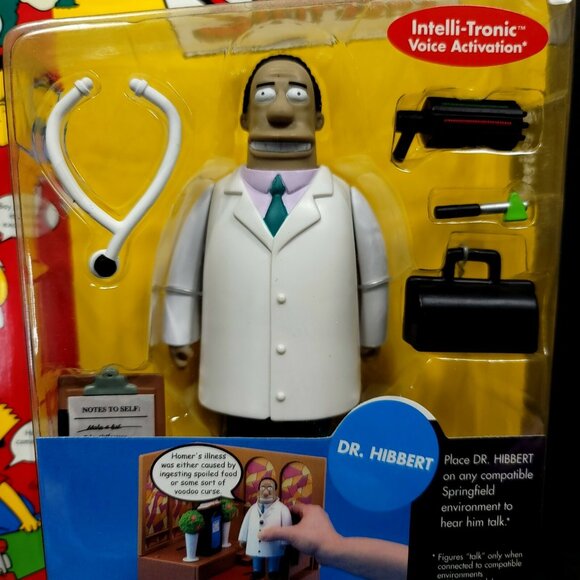 The Simpsons Dr Hibbert World of Springfield 6" Action Figure Playmates Toys - Picture 2 of 5